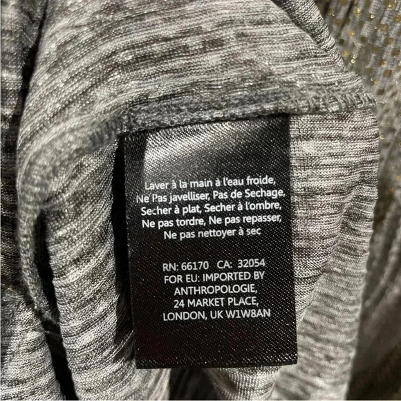 Sabina Musayev Anthropologie Gold Metallic Shimmer Shirt Party Dress Size Medium - Picture 10 of 11